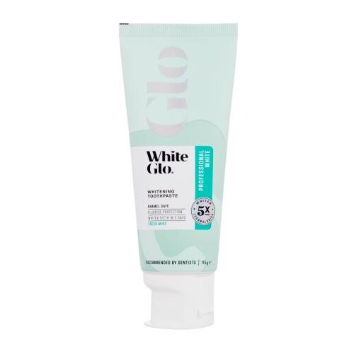 White Glo Glo Professional White Whitening Toothpaste izjemno belilna zobna pasta 115 g Slike