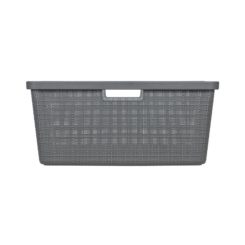 Curver Jute korpa za rublje, 46L, tamno siva (3253928091026) Cene
