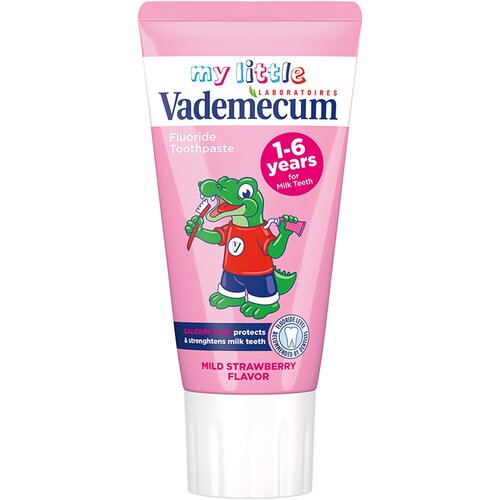 Vademecum My Little Strawberry zubna pasta za djecu s fluoridem jagoda 50 ml Cene