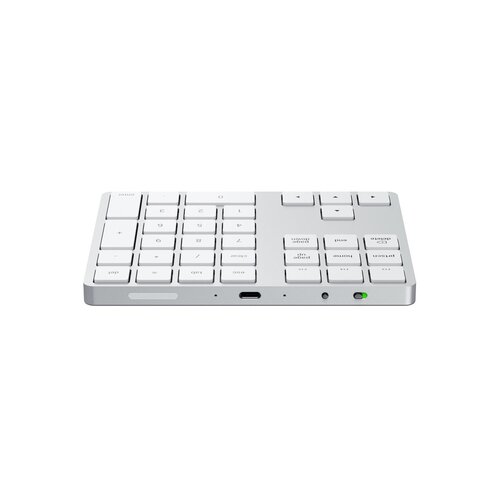 Satechi aluminum bluetooth extended keypad - silver ( st-xlabks ) Slike