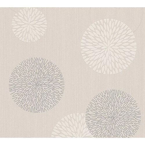 A.S. CREATION TAPETEN Tapeta iz netkane tekstilije AS CREATION Best of Vlies 2016 (bež, cvetlični vzorec, 10,05 x 0,53 m)