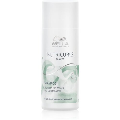 Wella Professionals Nutricurls Waves vlažilni &amp;scaron;ampon za valovite lase 50 ml Slike