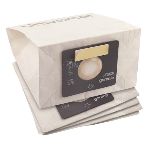 Gorenje papirne kese za usisivač GB2 pbu 5/1 + filter bele Slike