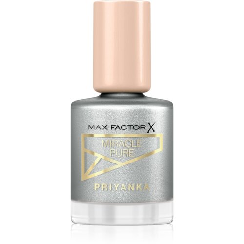 Max Factor x Priyanka Miracle Pure negovalni lak za nohte odtenek 785 Sparkling Light 12 ml Slike