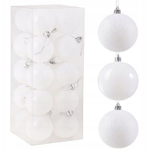 Springos SET KROGLIC ZA JELKO, NEZLOMLJIVE RDEČE, VEL, (21636836) Slike