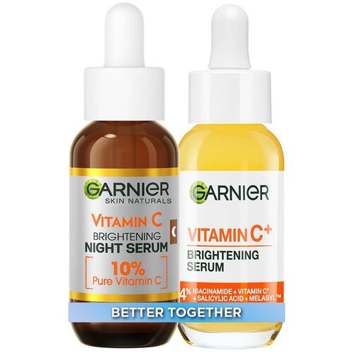 Garnier Vitamin C Set serum za lice + noćni serum za lice Cene