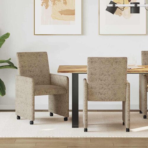 vidaXL Trpezarijske stolice 2 pcs Svjetlosiva 57 x 66 x 94 cm Cene