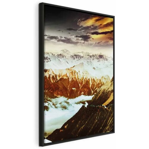  Slika - Copper Mountains (1 Part) Vertical 60x90 U crnom drvenom okviru Cijene