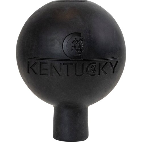Kentucky Horsewear Gumijasta žoga - Rubber Ball Protection Wall &amp;amp; Lead, S, 11.5 cm - black Slike