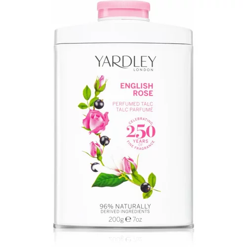 Yardley English Rose odišavljen puder 200 g