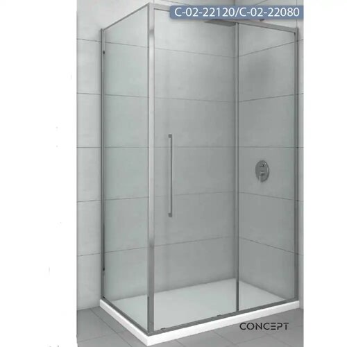 Tuš kabina copen devon 120x80x200 cm (C-02-22120/C-02-22080) Cene