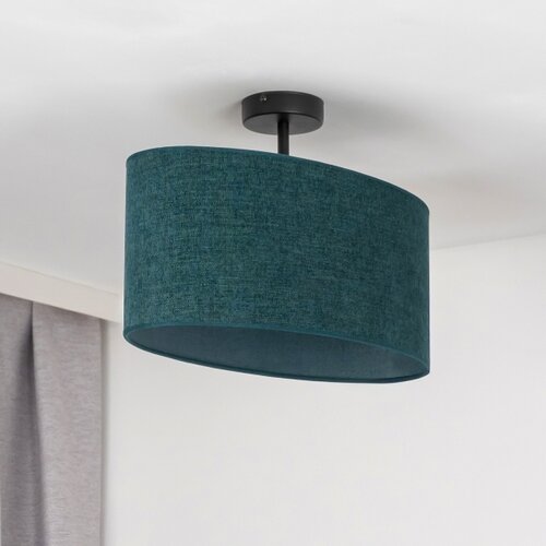  Duolla - Prislonjen zeleni plafonski luster OVAL 1xE27/15W/230V Slike