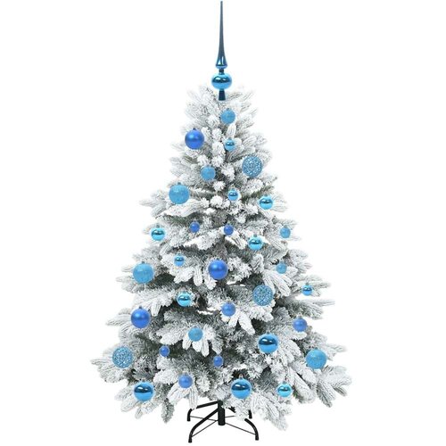 VidaXL Umjetno božićno drvce s stalakom Zelena 120 cm PE i PVC Slike