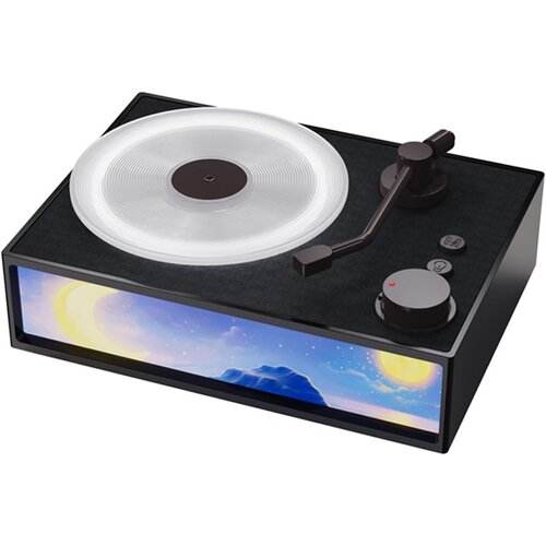 Generic retro bluetooth zvočnik retro prenosni brezžični zvočnik v slogu predvajalnika vinilnih plošč, (21124748) Cene