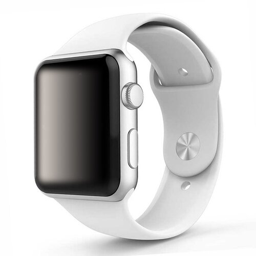  Narukvica za Apple Watch Silicone Strap white M/ L 42/ 44/ 45 mm Slike