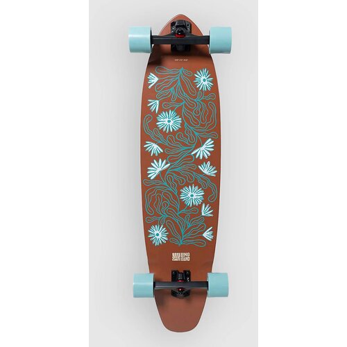 Long Island Longboards Flowers 37.85"x9.3" Kicktail Komplet uni Cene