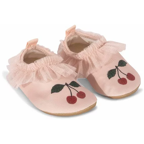 Konges Sløjd Otroški čevlji za vodo roza barva