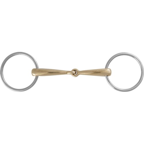 St&amp;uuml;bben STEELtec Enojno lomljena navadna brzda z ustnikom SWEET Copper - 13,5 cm Slike