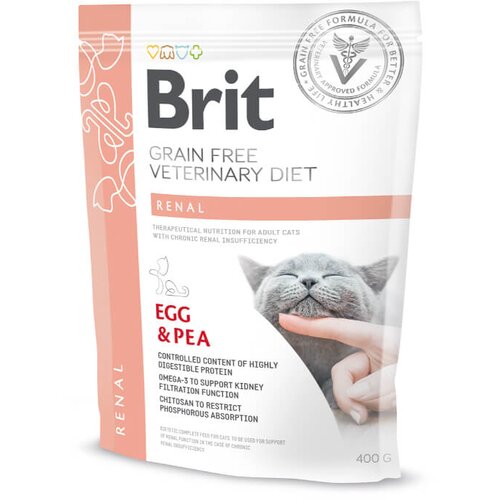 Brit veterinary diet Brit GF Veterinarska dieta za mačke - Renal 400 g Cene