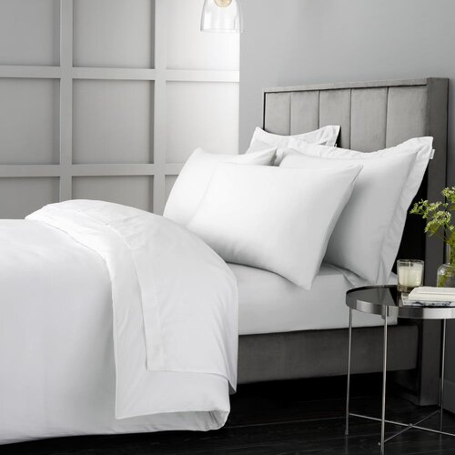 Bianca Bijela plahta od pamučnog satena 230x260 cm Cotton Sateen &amp;ndash; Slike
