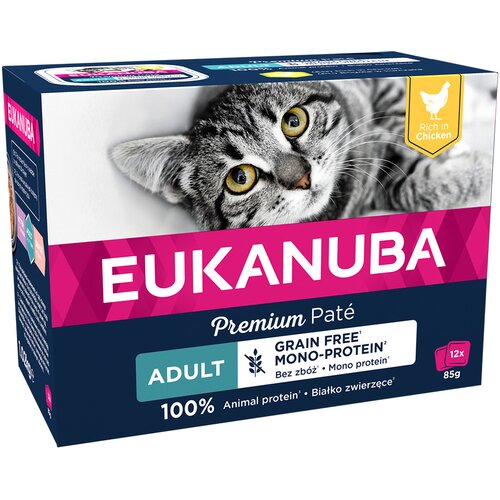 Eukanuba Adult brez žitaric 12 x 85 g - Pi&scaron;čanec Cijene