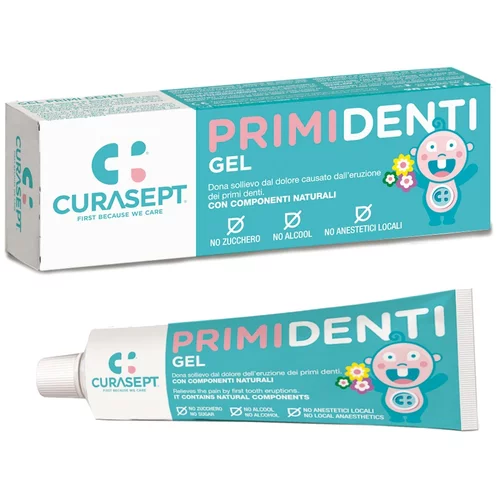 Curasept PrimiDenti, gel za masažo ob izraščanju zobkov