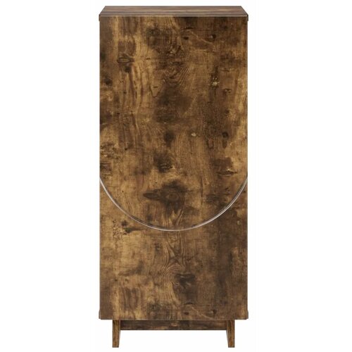  Komoda Dimljeni hrast 33 5 x 34 5 x 75 cm Konstruirano drvo - Dimljeni hrast Slike