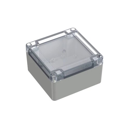 TRU COMPONENTS TC-10860516 univerzalno kući&amp;scaron;te 105 x 105 x 60.10 polikarbonat svijetlosiva 1 St. Slike