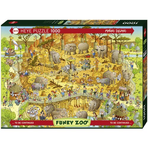 Heye puzzle Degano Fanky Zoo Africa 1000 delova 29639 Slike