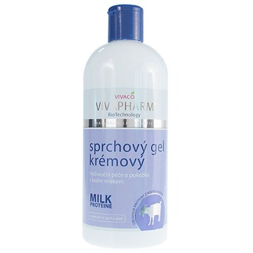 VivaPharm gel za tu&amp;scaron;iranje s kozjim mlijekom 400 ml Slike
