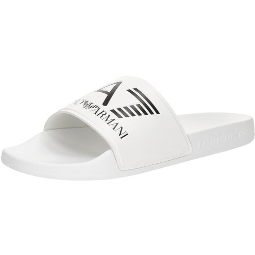 Ea7 Emporio Armani Natikače s potpeticom crna / bijela Slike