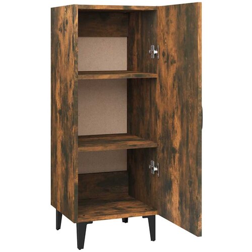  Komoda boja dimljenog hrasta 34,5x34x90 cm konstruirano drvo Slike