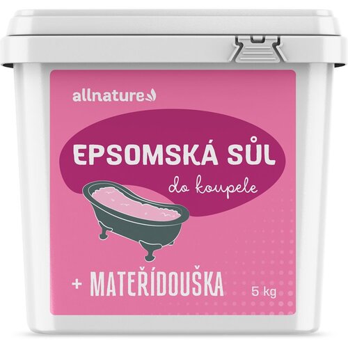 Allnature Epsom salt Motherwort sol za kopel 5000 g Cene