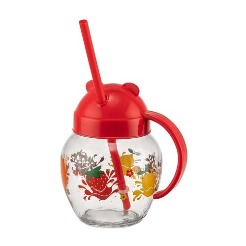 QLUX Fla&scaron;a sa slamkom i ručkom 370ml C-00373 Cijene