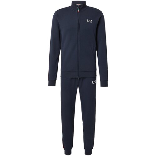 Ea7 Emporio Armani Trenirka za tek mornarska / bela Cene