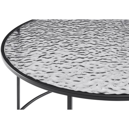Livetastic Klubska Miza Black, Črna, &amp;Oslash; 80cm Slike