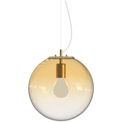 Ideal Lux luster na sajli mapa 1xE27/42W/230V, prečnik 30 cm, zlatna/zadimljeno staklo Cene