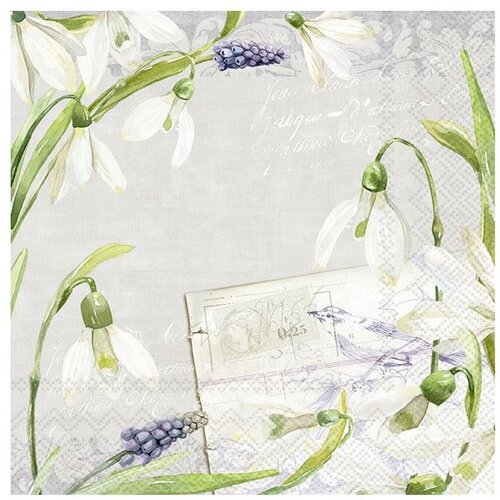 IHR Papirnate salvete u setu od 20 kom Little Snowdrops - Cijene