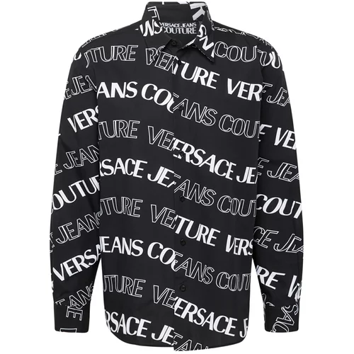 Versace Jeans Couture Košulja crna / bijela