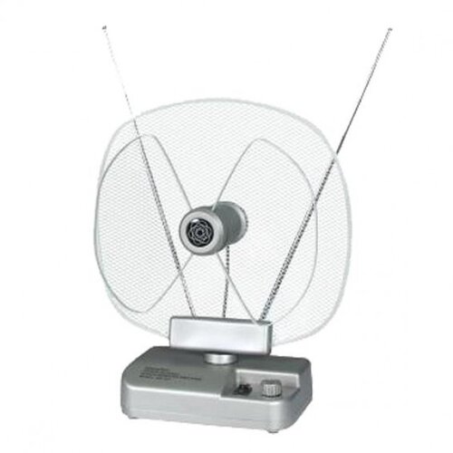 Falcom Antena sobna sa pojačalom, UHF/VHF, srebrna - ANT-204S Cene