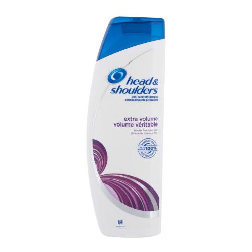 Head &amp;amp; Shoulders Extra Volume &amp;scaron;ampon za volumen proti prhljaju za ženske Slike