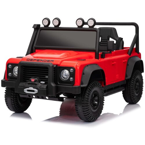  Licencirani auto na akumulator Land Rover Defender 110 SVX Concept - crveni Slike