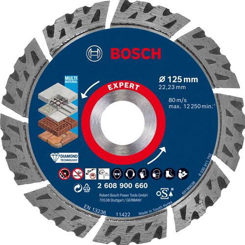 Bosch EXPERT diamantna rezalna plošča MultiMaterial 125 mm 2608900660 Cene