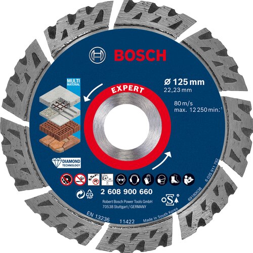 Bosch expert multimaterial dijamantska rezna ploča od 125x22,23x2,2x12 mm 2608900660 Cene