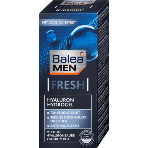 Balea MEN fresh hyaluron hydrogel hidratantni gel sa hijaluronskom kiselinom 75 ml Cene