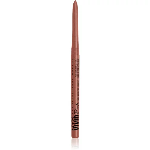 NYX Professional Makeup Vivid Rich automatska olovka za oči nijansa 10 Spicy Pearl 0,28 g