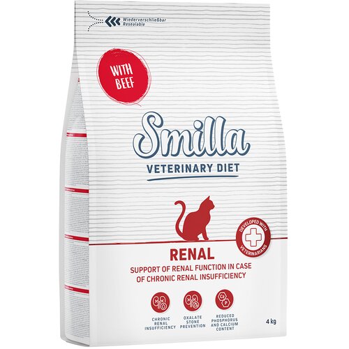 Smilla Veterinary Diet Renal govedina - 4 kg Slike