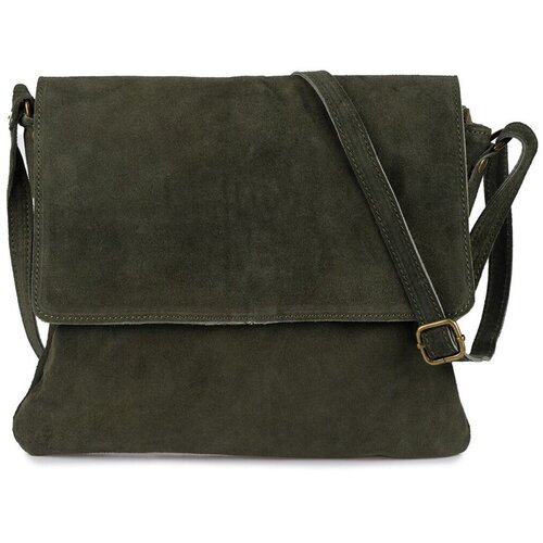 Vera Pelle Naramna torba krab67khaki pisana Slike
