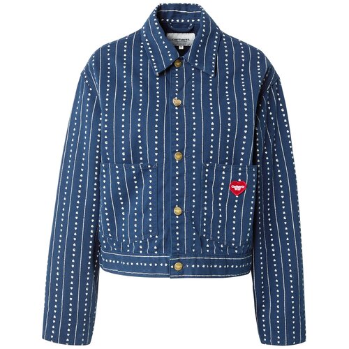 Carhartt WIP Prehodna jakna 'W' Drewe' nude / marine Cene