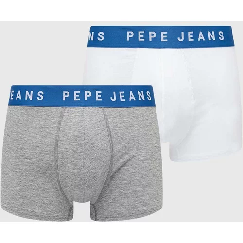 Pepe Jeans Boksarice 2-pack moški, siva barva